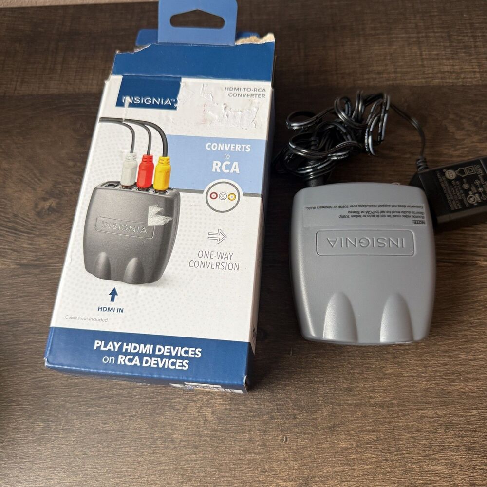 INSIGNIA HDMI to RCA Converter One Way Conversion NS-HZ331 open box